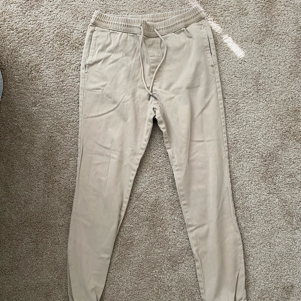 Original Use Beige Jogger Pants